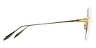 Dita® EMBRA OPTICAL Eyeglasses DT DTX155-A-01 58 - Yellow Gold/Black Rhodium