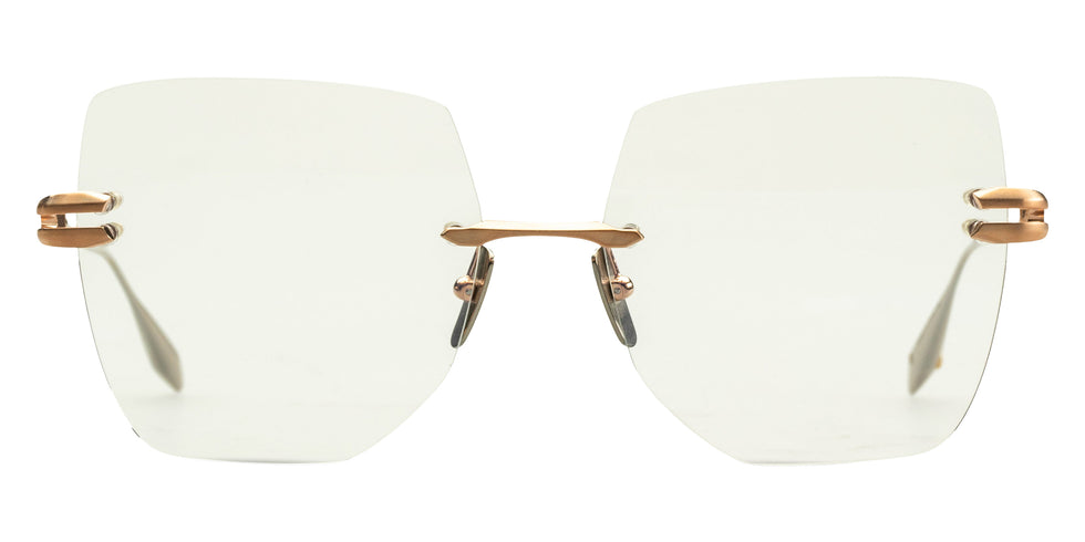 Dita® EMBRA OPTICAL Eyeglasses DT DTX155-A-02 58 - Brushed Rose Gold/Silver