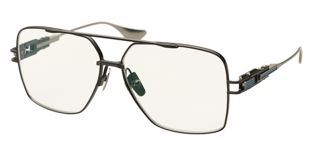 Dita® GRAND-EMPERIK Eyeglasses DT DTX159-A-02 61 - Matte Black/Antique Silver