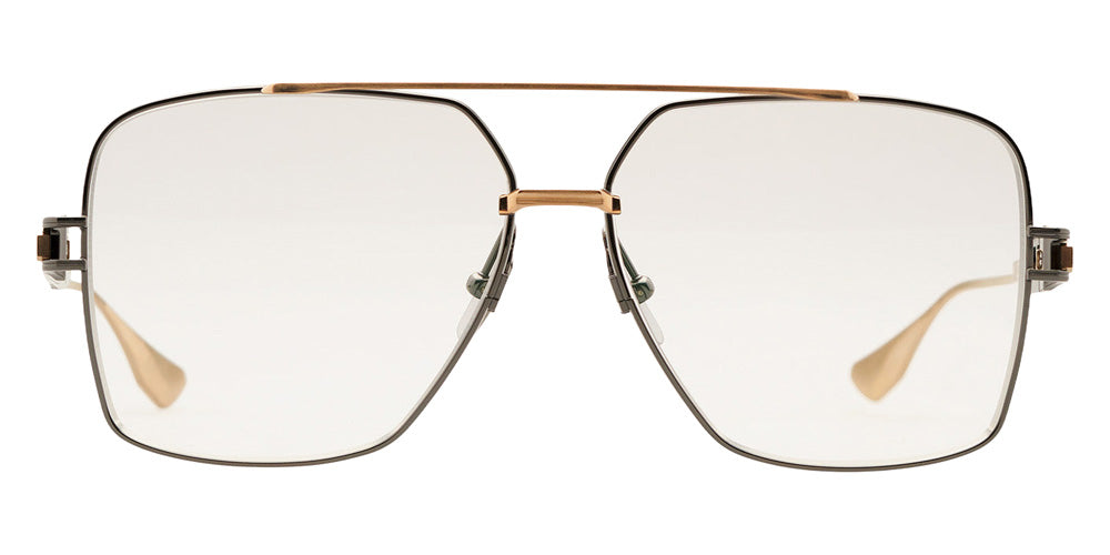Dita® GRAND-EMPERIK Eyeglasses DT DTX159-A-03 61 - Black Rhodium/Brushed White Gold