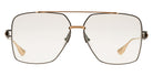 Dita® GRAND-EMPERIK Eyeglasses DT DTX159-A-03 61 - Black Rhodium/Brushed White Gold