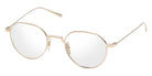 Dita® ARTOA.82 Eyeglasses DT DTX162-A-01 48 - White Gold