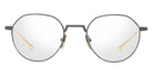 Dita® ARTOA.82 Eyeglasses DT DTX162-A-02 48 - Black Iron/White Gold