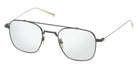 Dita® ARTOA.27 Eyeglasses DT DTX163-A-02 50 - Black Iron/White Gold