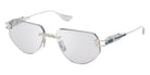 Dita® GRAND-IMPERYN Eyeglasses DT DTX164-A-02 56 - Brushed Raw Titanium Silver