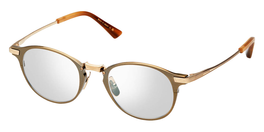 Dita® RADICON Eyeglasses DT DTX166-A-02 48 - Antique Yellow Gold/Antique White Gold