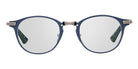 Dita® RADICON Eyeglasses DT DTX166-A-03 48 - Matte Navy/Antique Silver