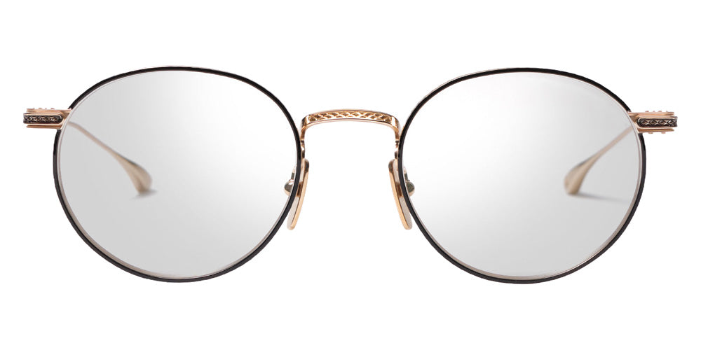 Dita® JOURNEY-TWO Eyeglasses DT DTX168-A-01 49 - White Gold/Black