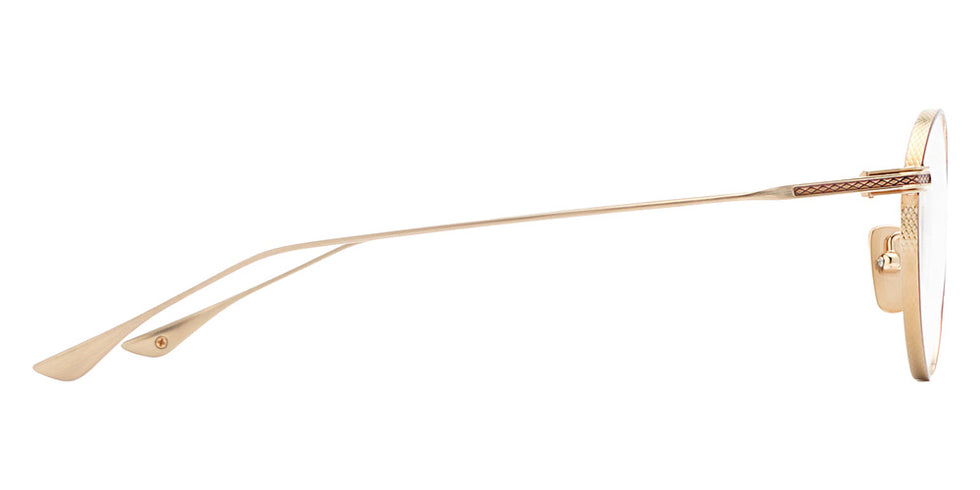 Dita® JOURNEY-TWO Eyeglasses DT DTX168-A-02 49 - Brushed White Gold/Mahogany