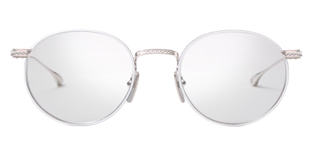 Dita® JOURNEY-TWO Eyeglasses DT DTX168-A-03 49 - Silver/White
