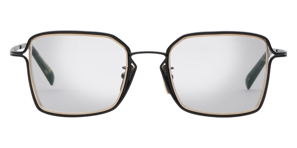 Dita® HALIOD-FOUR Eyeglasses DT DTX172-A-02 49 - Matte Mist Black/White Gold