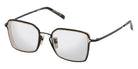 Dita® HALIOD-FOUR Eyeglasses DT DTX172-A-02 49 - Matte Mist Black/White Gold