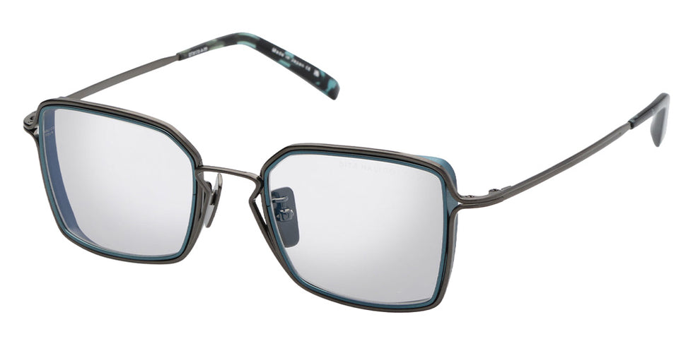 Dita® HALIOD-FOUR Eyeglasses DT DTX172-A-03 49 - Brushed Black Palladium/Matte Navy