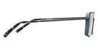 Dita® HALIOD-FOUR Eyeglasses DT DTX172-A-03 49 - Brushed Black Palladium/Matte Navy