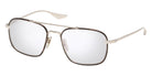 Dita® WANDOUIR Eyeglasses DT DTX180-A-03 53 - Silver/Avana