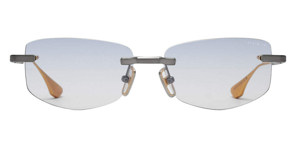 Dita® TRYSIM.75 Eyeglasses DT DTX182-A-03 56 - Antique Silver