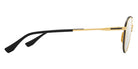 Dita® ETHYX Eyeglasses DT DTX189-A-01 49 - Black Iron/Yellow Gold