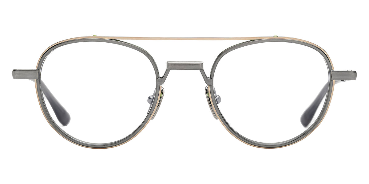 Dita® ETHYX Eyeglasses DT DTX189-A-02 49 - White Gold/Antique Silver