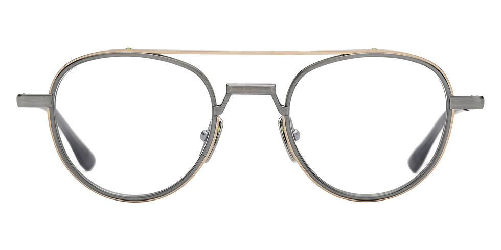 Dita® ETHYX Eyeglasses DT DTX189-A-02 49 - White Gold/Antique Silver