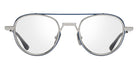 Dita® ETHYX Eyeglasses DT DTX189-A-03 49 - Blue Iron/Shiny Silver