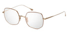 Dita® MAREA Eyeglasses DT DTX192-A-02 53 - Brushed White Gold/Mahogany