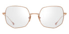 Dita® MAREA Eyeglasses DT DTX192-A-03 53 - Rose Gold/Twilight Mauve
