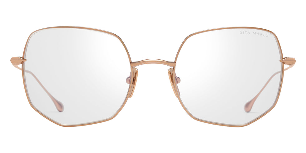 Dita® MAREA Eyeglasses DT DTX192-A-03 53 - Rose Gold/Twilight Mauve