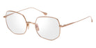 Dita® MAREA Eyeglasses DT DTX192-A-03 53 - Rose Gold/Twilight Mauve