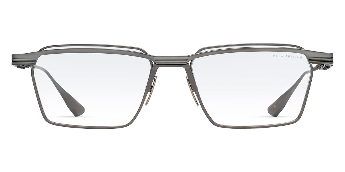 Dita® TRILINE Eyeglasses DT DTX195-A-02 55 - Black Palladium/Black Iron
