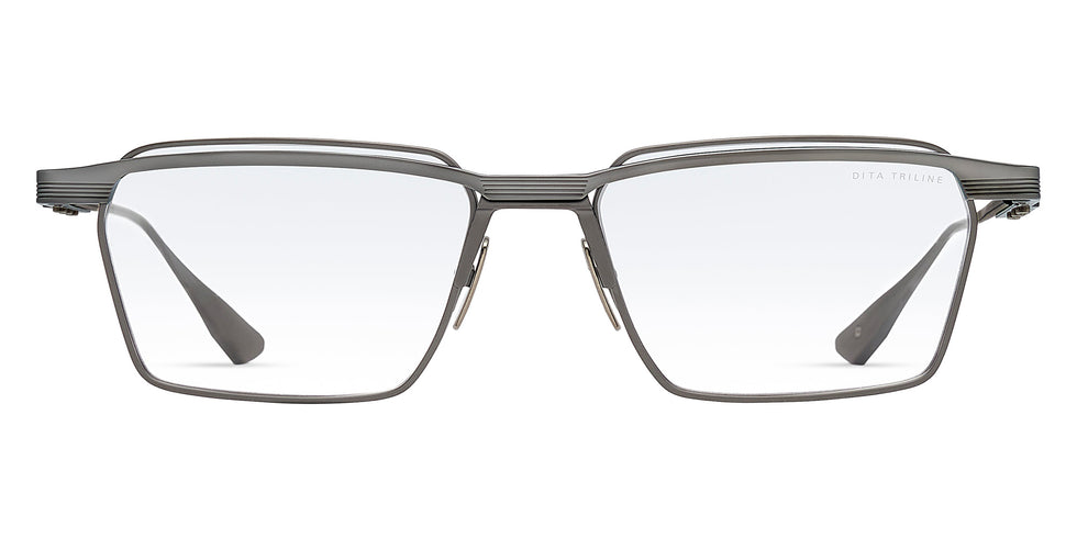 Dita® TRILINE Eyeglasses DT DTX195-A-02 55 - Black Palladium/Black Iron