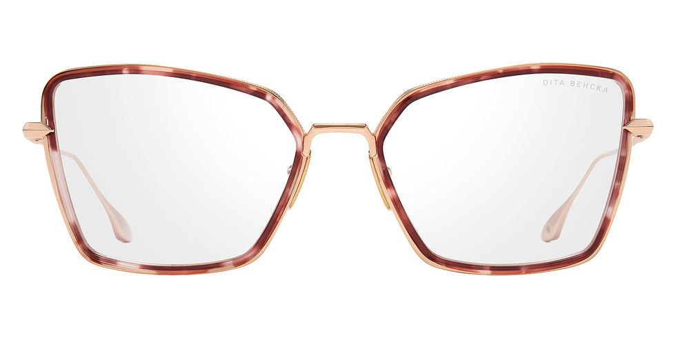 Dita® BEHCKA Eyeglasses DT DTX196-A-01 55 - Rose Gold/Rose Tortoise