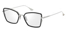 Dita® BEHCKA Eyeglasses DT DTX196-A-03 55 - Silver/Black