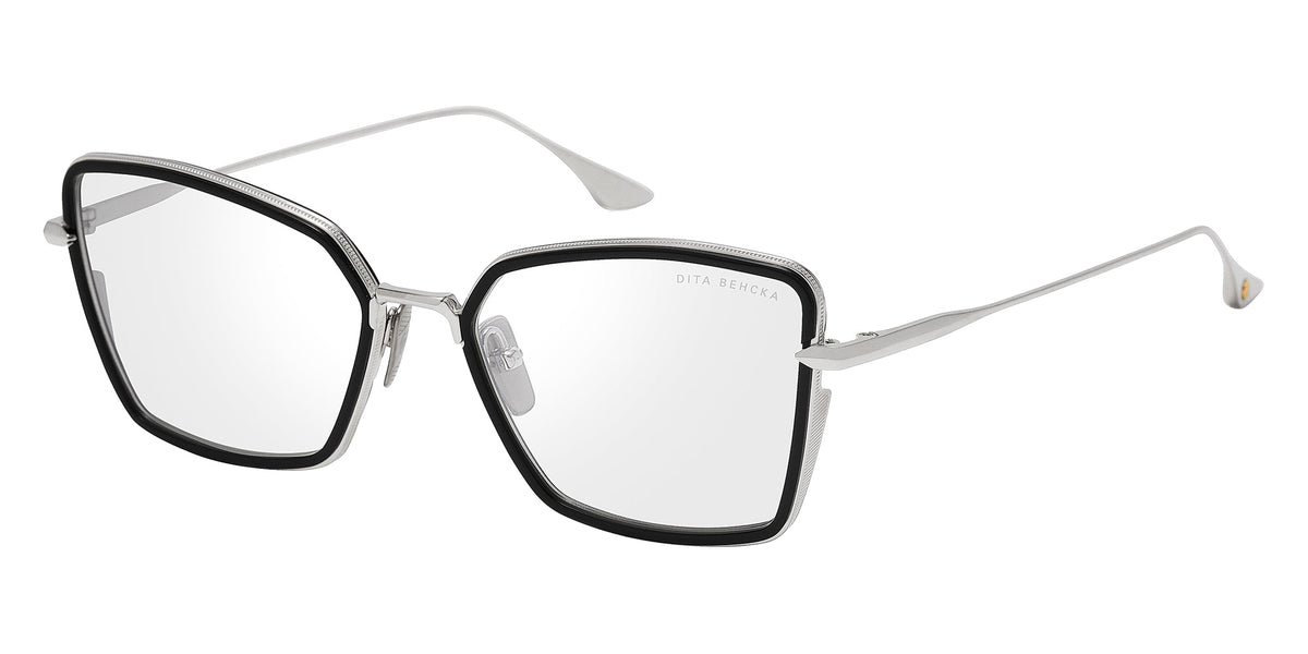 Dita® BEHCKA Eyeglasses DT DTX196-A-03 55 - Silver/Black