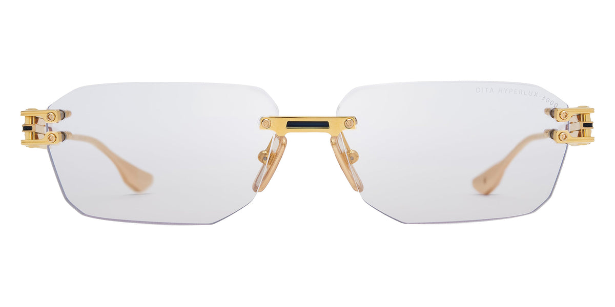 Dita® HYPERLUX-3000 Eyeglasses DT DTX198-A-01 59 - Yellow Gold/Blue/White Gold