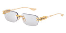 Dita® HYPERLUX-3000 Eyeglasses DT DTX198-A-01 59 - Yellow Gold/Blue/White Gold