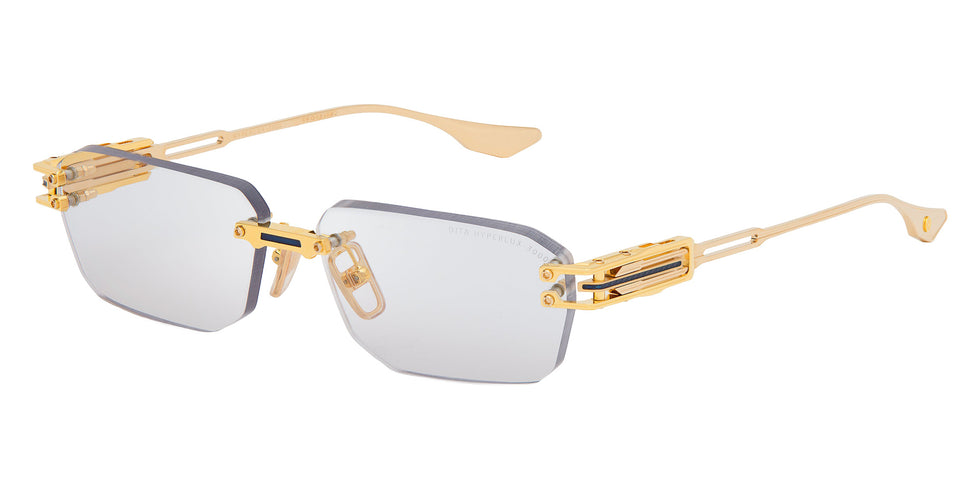 Dita® HYPERLUX-3000 Eyeglasses DT DTX198-A-01 59 - Yellow Gold/Blue/White Gold
