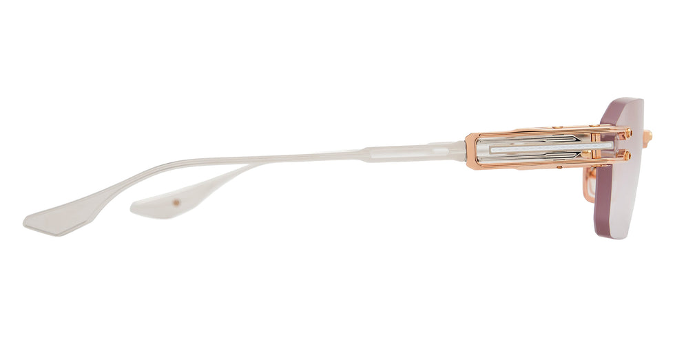 Dita® HYPERLUX-3000 Eyeglasses DT DTX198-A-03 59 - Rose Gold/White/Shiny Silver