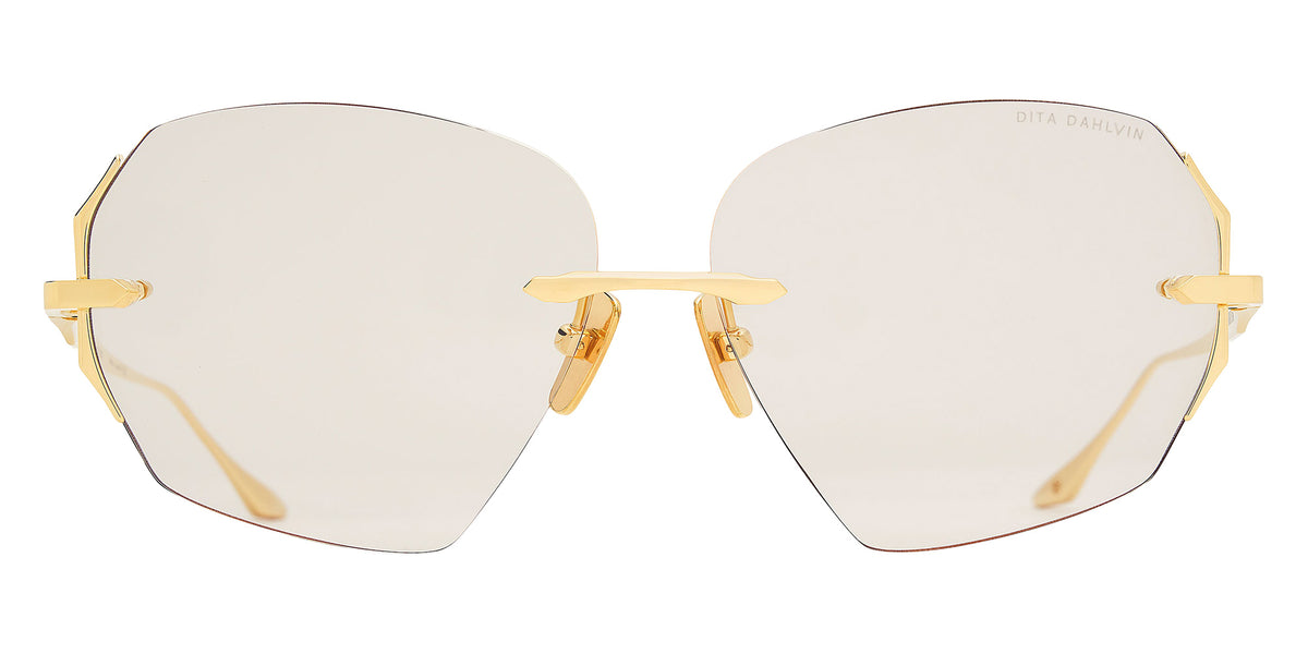 Dita® DAHLVIN Eyeglasses DT DTX200-A-01 58 - Yellow Gold