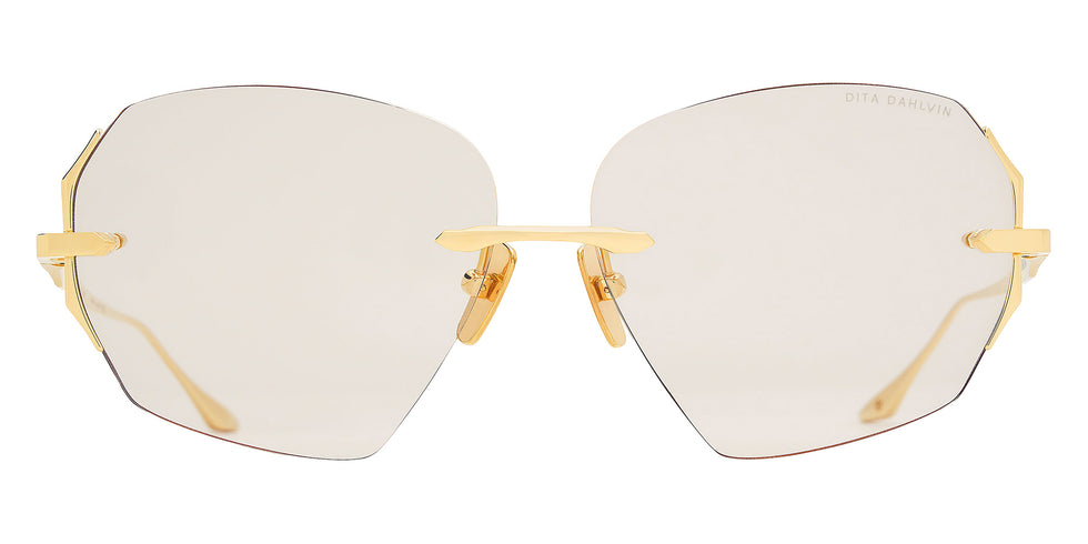 Dita® DAHLVIN Eyeglasses DT DTX200-A-01 58 - Yellow Gold
