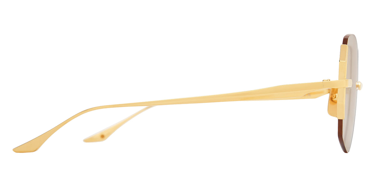 Dita® DAHLVIN Eyeglasses DT DTX200-A-01 58 - Yellow Gold