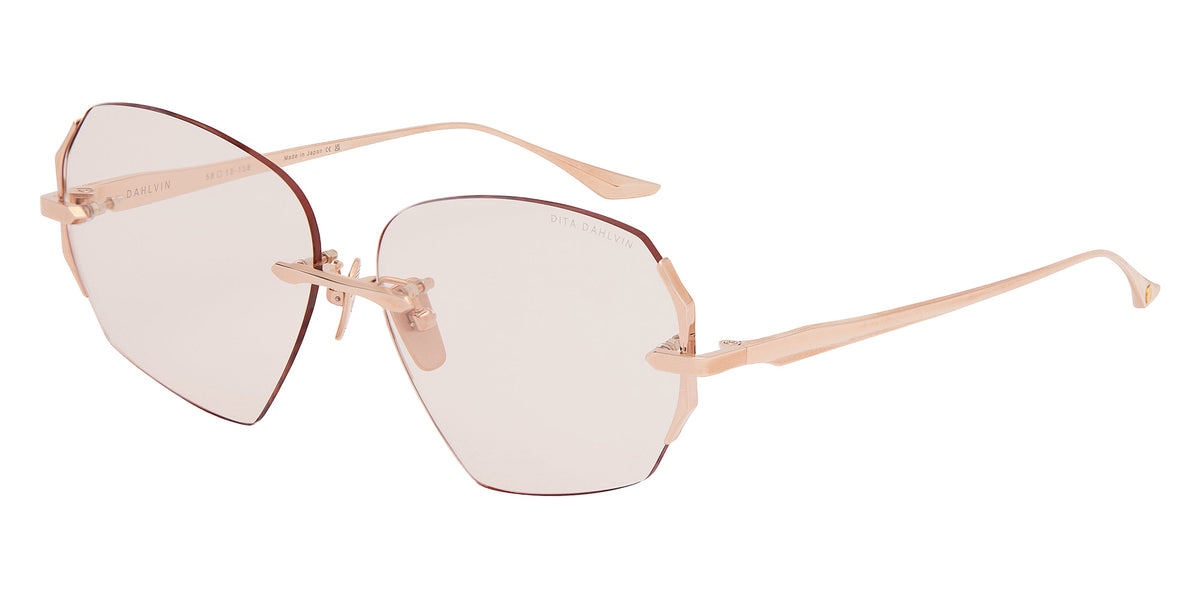 Dita® DAHLVIN Eyeglasses DT DTX200-A-03 58 - Rose Gold