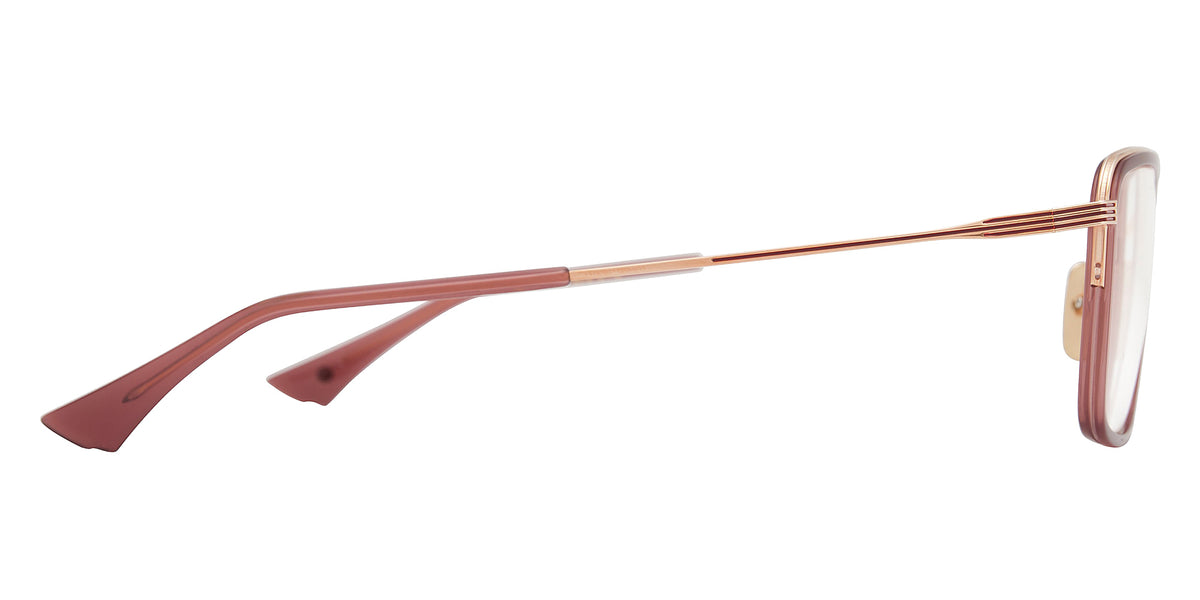 Dita® ALLUVIAN Eyeglasses DT DTX201-A-01 54 - Opaque Maroon/Rose Gold