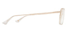 Dita® ALLUVIAN Eyeglasses DT DTX201-A-02 54 - Crystal Clear/White Gold