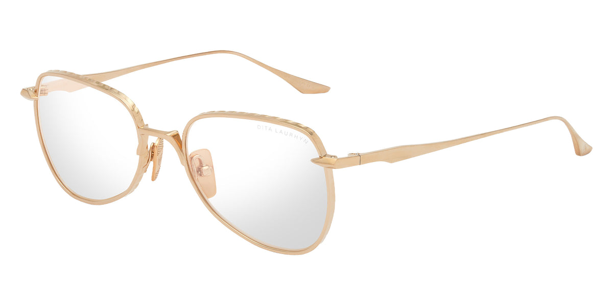 Dita® LAURHYN Eyeglasses DT DTX204-A-01 50 - White Gold