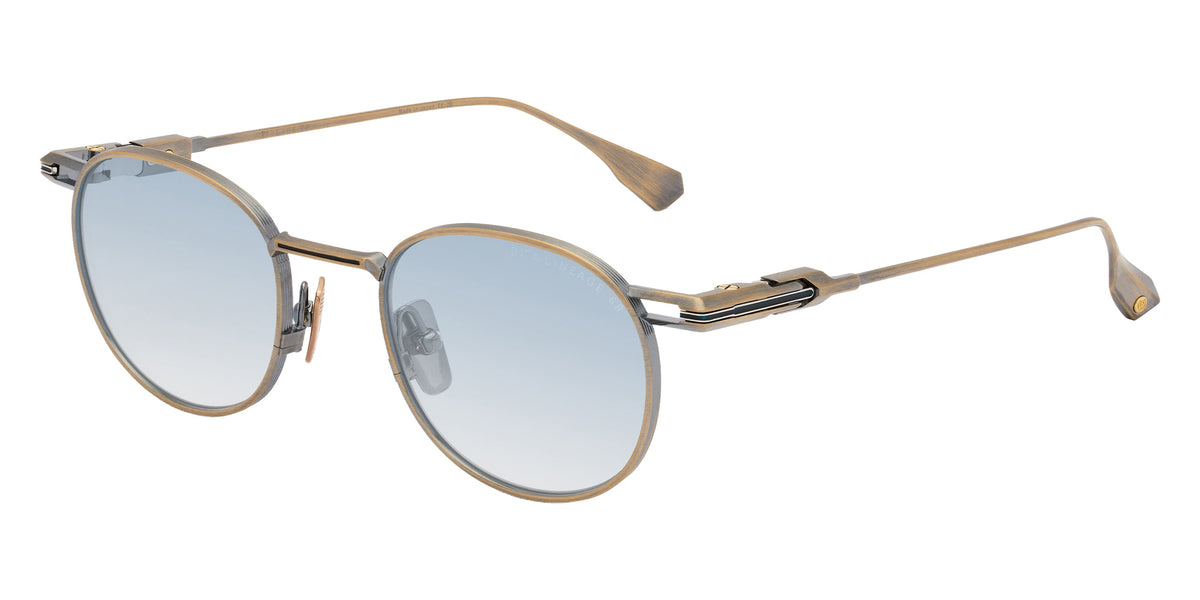 Dita® LINEAGE.68 Eyeglasses DT DTX205-A-01 49 - Antique Yellow Gold/Shiny Silver