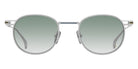 Dita® LINEAGE.68 Eyeglasses DT DTX205-A-02 49 - Shiny Silver/Yellow Gold