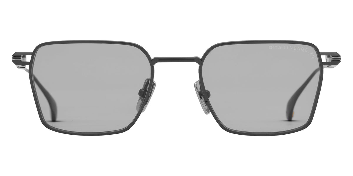 Dita® LINEAGE.70 Eyeglasses DT DTX206-A-01 51 - Black Iron/Shiny Silver