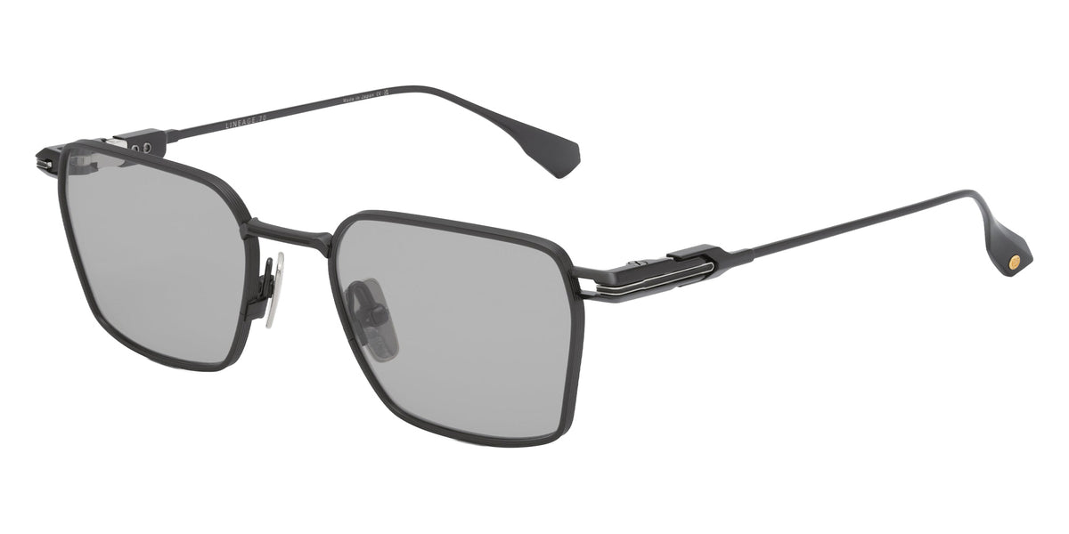 Dita® LINEAGE.70 Eyeglasses DT DTX206-A-01 51 - Black Iron/Shiny Silver