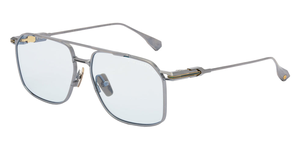 Dita® LINEAGE.99 Eyeglasses DT DTX207-A-02 56 - Antique Silver/White Gold