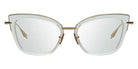 Dita® AMORLY Eyeglasses DT DTX408-A-02 52 - Crystal Clear/White Gold
